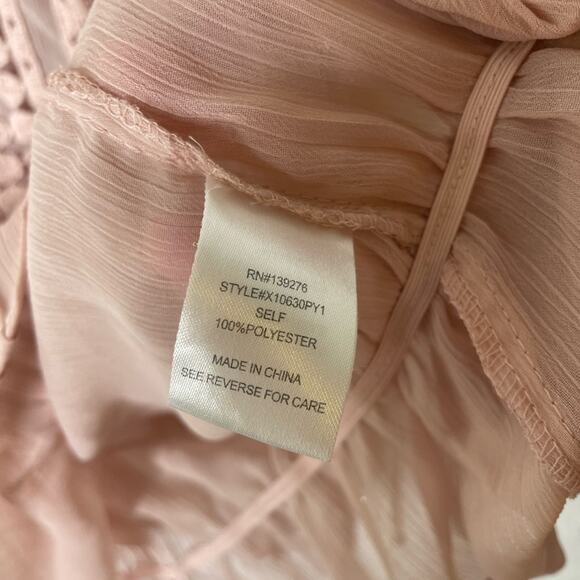 Daniel Rainn Women's Pink Blouse size small - Picture 4 of 5